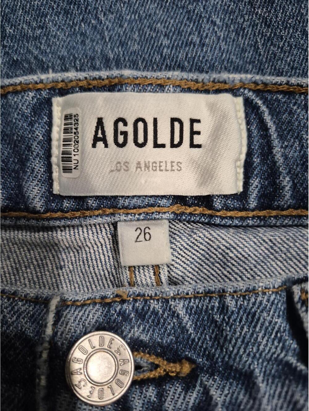 AGOLDE Ren Wide Leg Jeans Size 26 - Picture 5 of 7